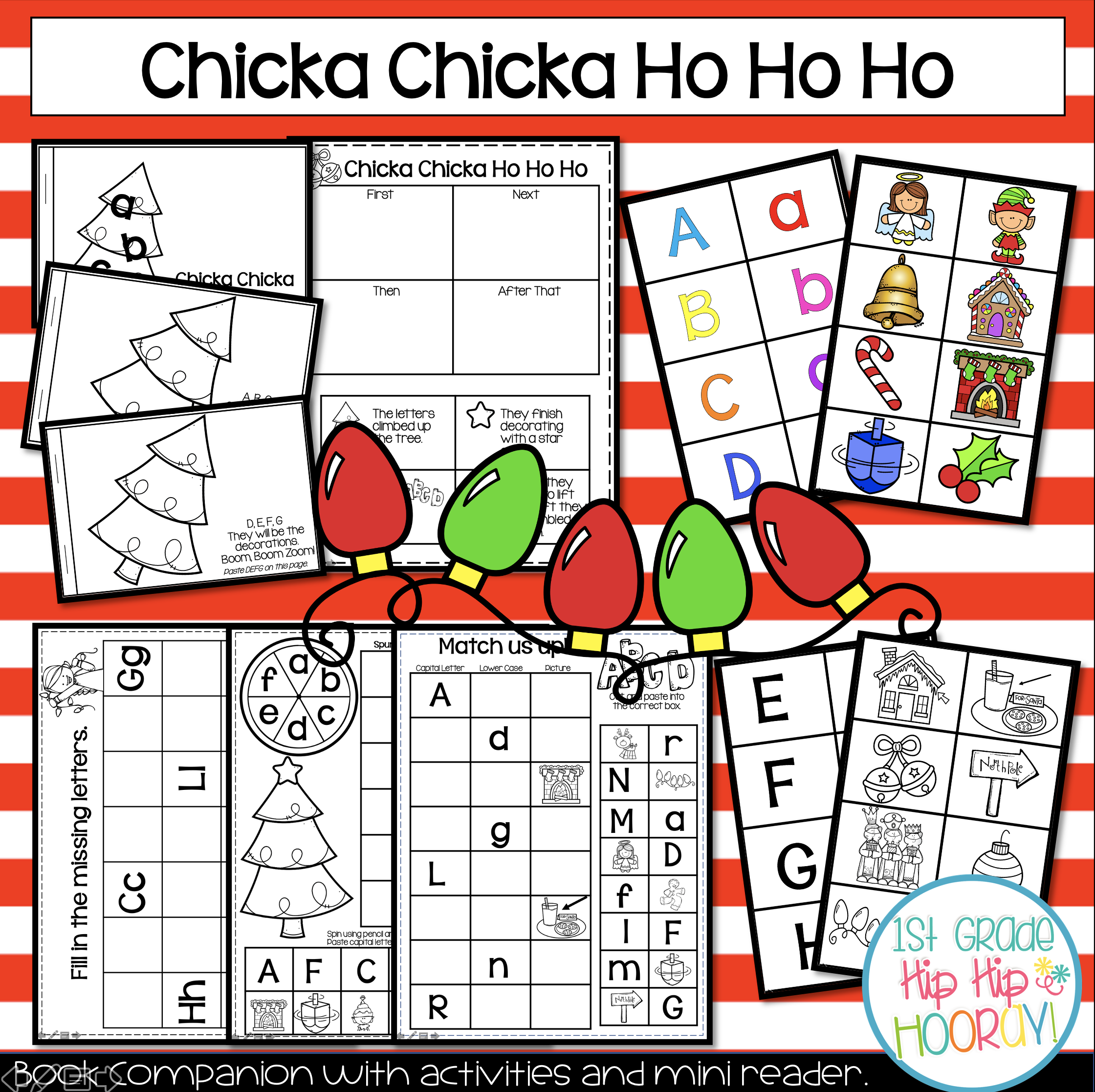 Chicka chicka ho ho ho first grade hip hip hooray 